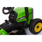 Elektrický traktor s vlečkou XMX611 na diaľkové ovládanie 2,4G zelená